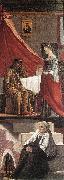 CARPACCIO, Vittore Arrival of the English Ambassadors (detail) dfg oil